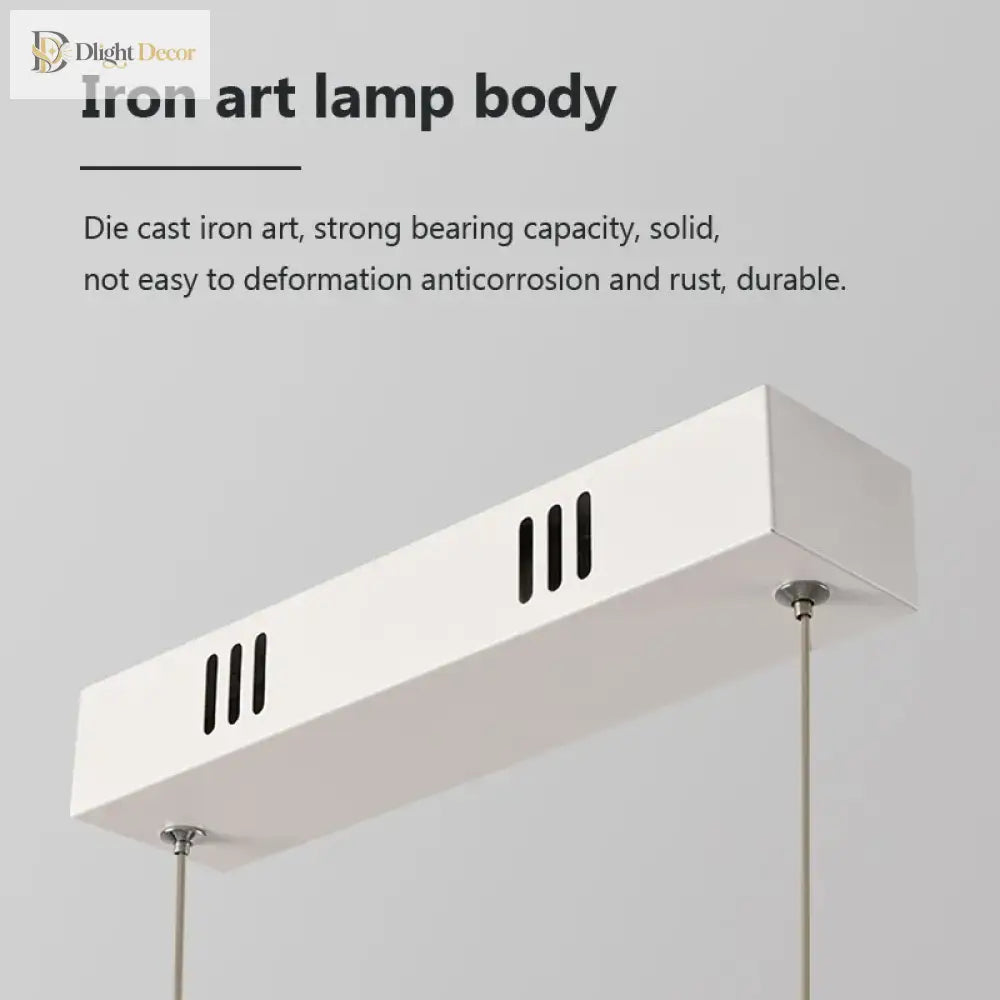 Sleek LED Pendant Light | Modern Dining Room Lighting