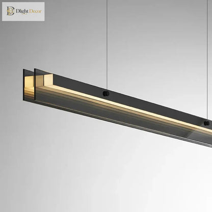 Sleek LED Pendant Light | Modern Kitchen Island Lighting