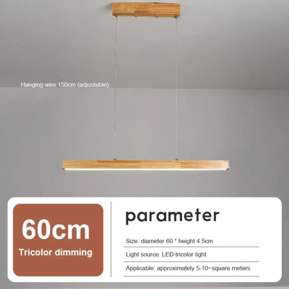 Sleek Minimalist Modern Chandelier | Dining Room Lighting