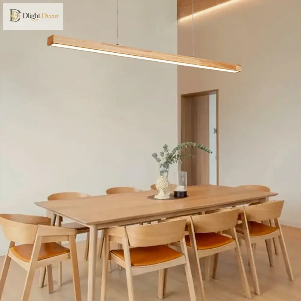 Sleek Minimalist Modern Chandelier | Dining Room Lighting
