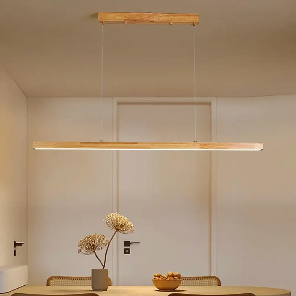 Sleek Minimalist Modern Chandelier | Dining Room Lighting