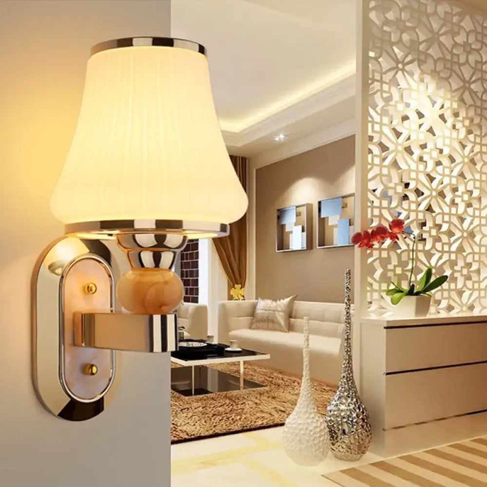 Sleek Modern Wall Sconce | Bedroom &amp; Bedside Lighting