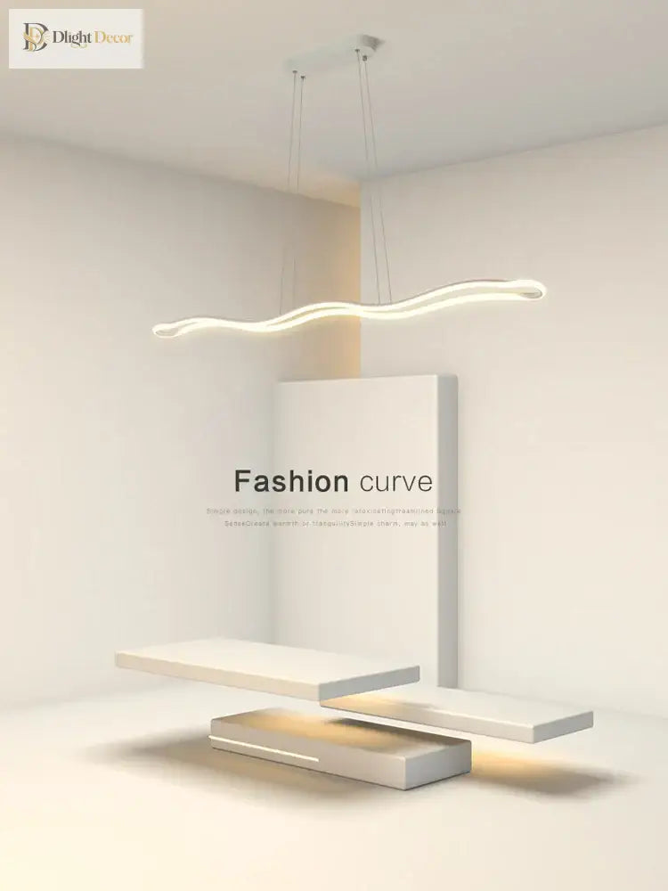 Sleek Nordic Modern Chandelier | Dining Room Home Lighting
