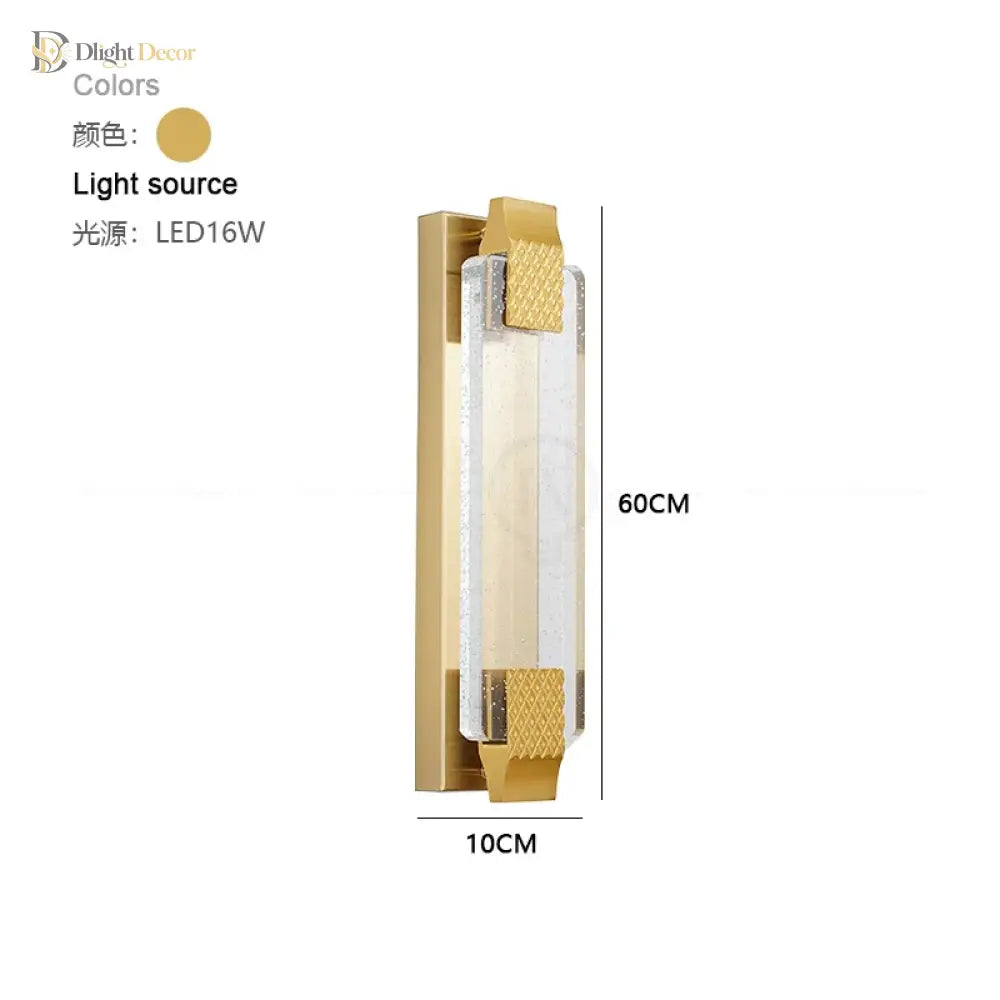 Sophisticated LED Dimmable Wall Sconce | Bedroom Lighting