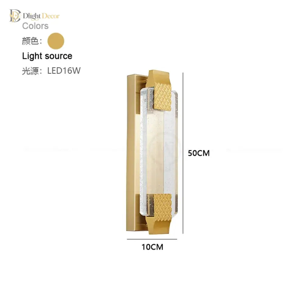Sophisticated LED Dimmable Wall Sconce | Bedroom Lighting