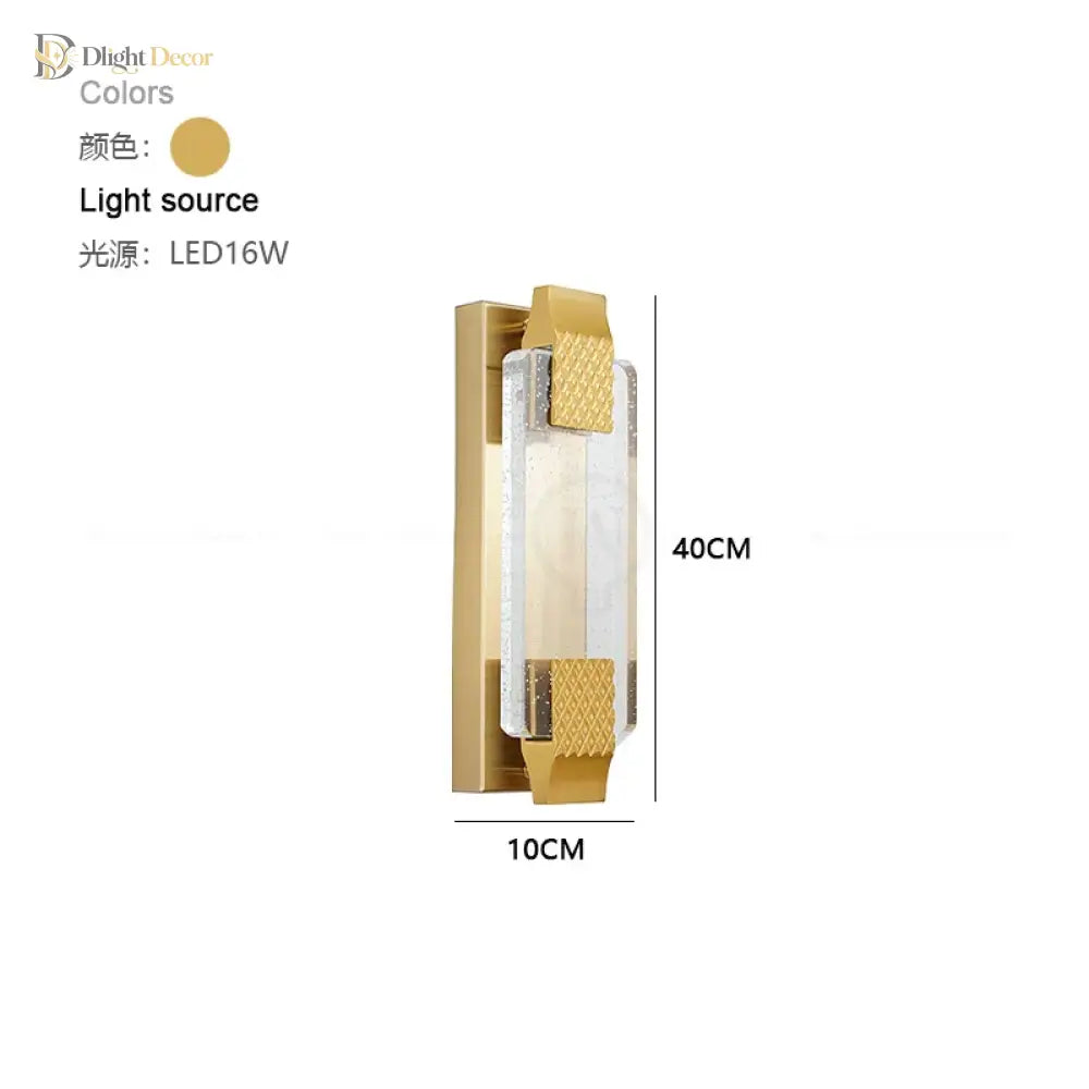 Sophisticated LED Dimmable Wall Sconce | Bedroom Lighting