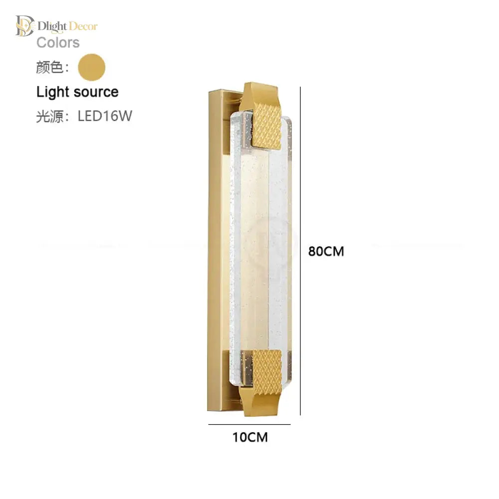 Sophisticated LED Dimmable Wall Sconce | Bedroom Lighting