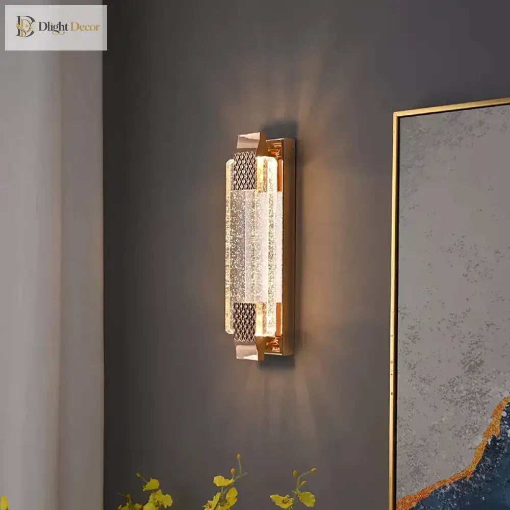 Sophisticated LED Dimmable Wall Sconce | Bedroom Lighting
