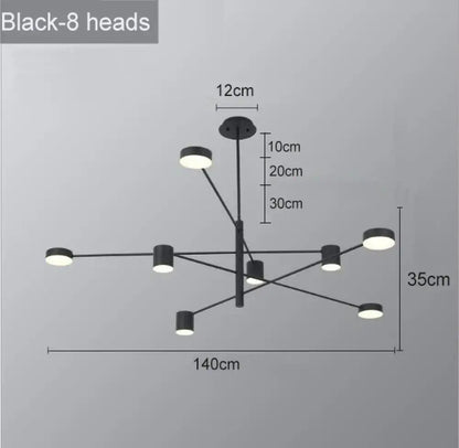 Soren LED Chandelier | Modern Dining Room Lighting