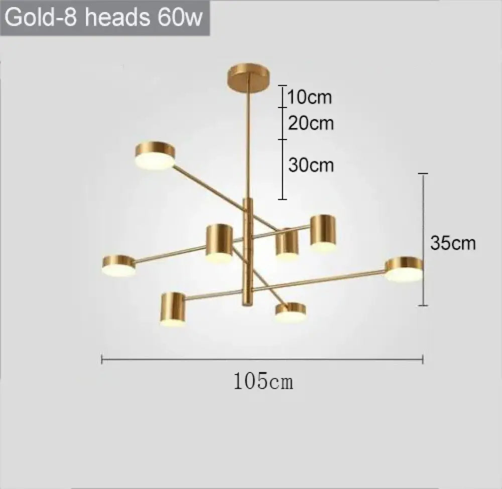 Soren LED Chandelier | Modern Dining Room Lighting