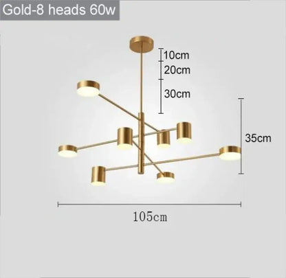 Soren LED Chandelier | Modern Dining Room Lighting