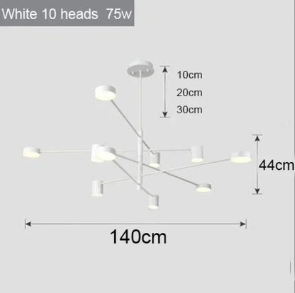 Soren LED Chandelier | Modern Dining Room Lighting