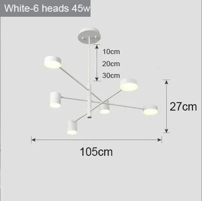 Soren LED Chandelier | Modern Dining Room Lighting