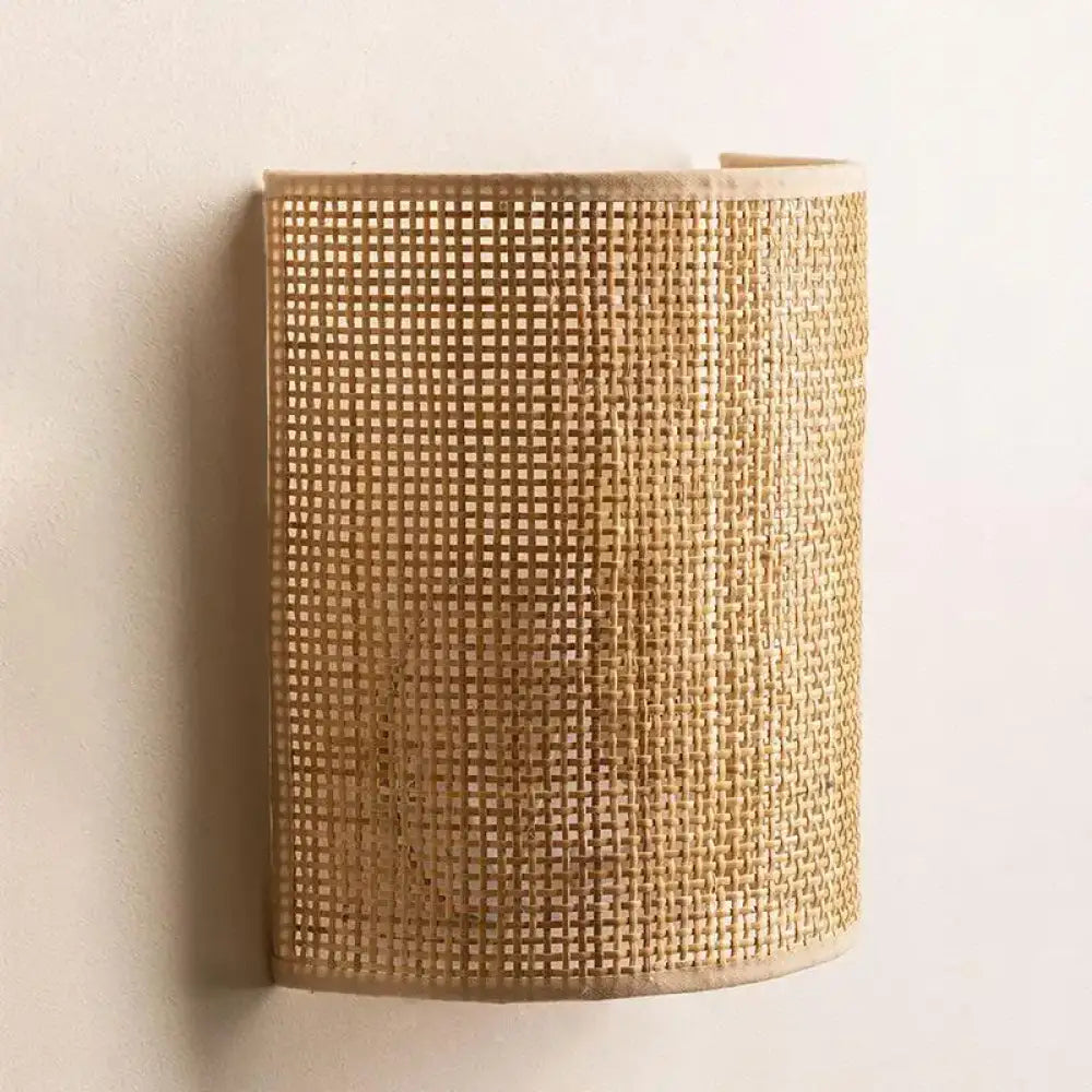 Southeast LED Rattan Wall Sconce | Bedroom Home Lighting