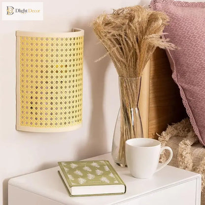 Southeast LED Rattan Wall Sconce | Bedroom Home Lighting