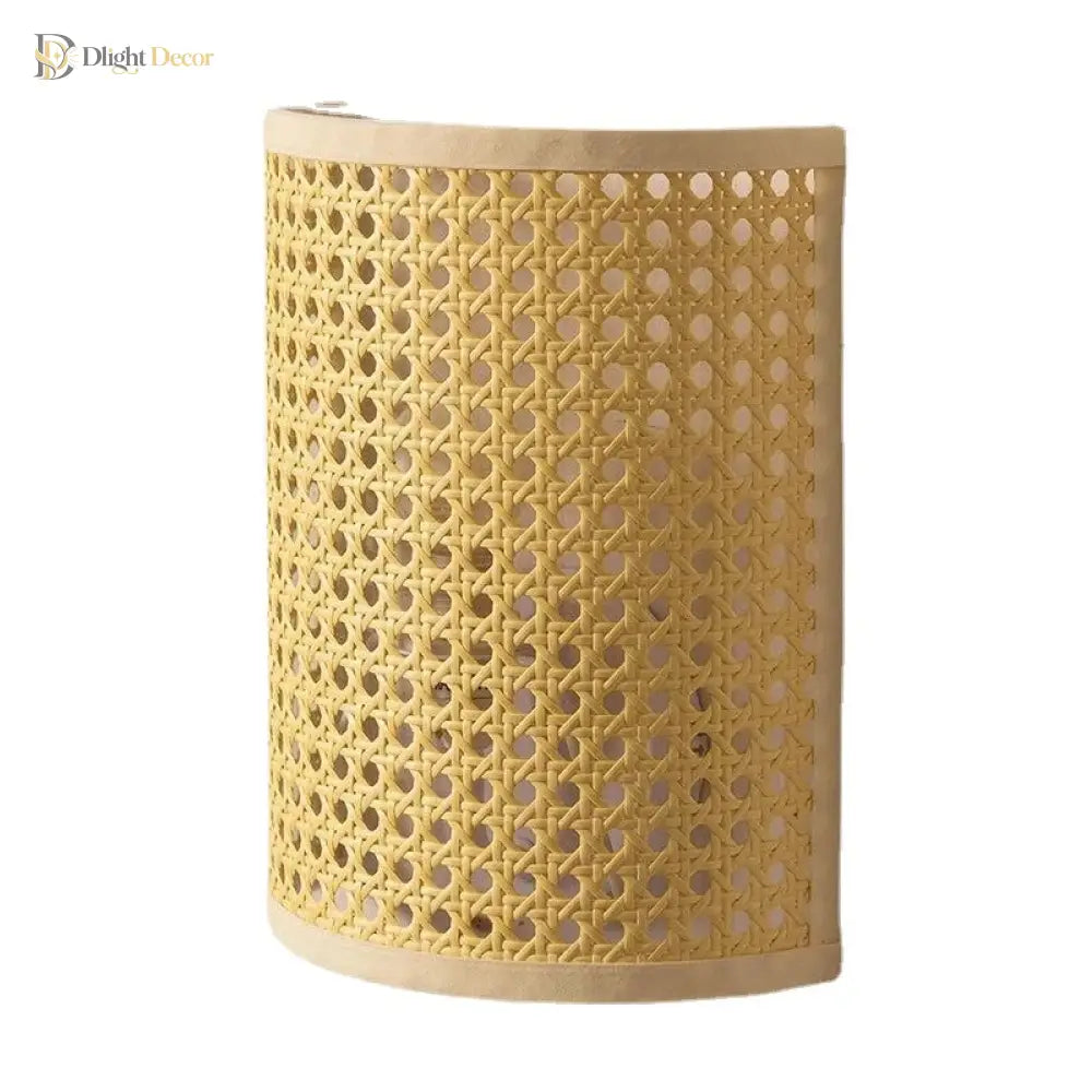 Southeast LED Rattan Wall Sconce | Bedroom Home Lighting