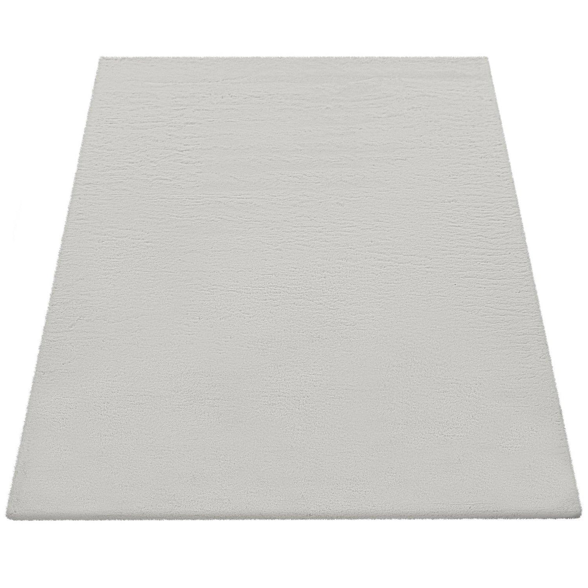 Super Soft Area Rug Fluffy High Pile Cosy Luxurious Touch in Solid Cream