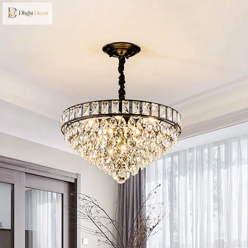 Sylvia 6-Light Modern Chandelier | Dining Room Lighting