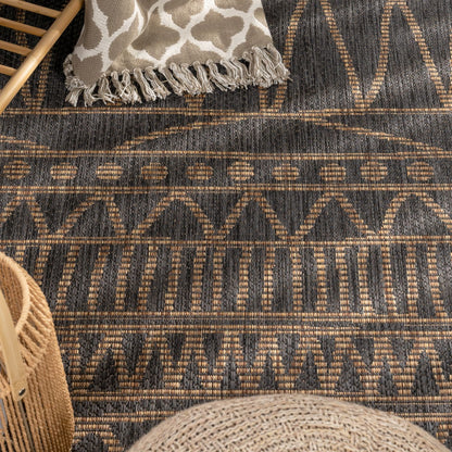 Indoor &amp; Outdoor Rug Modern Ethnic Pattern