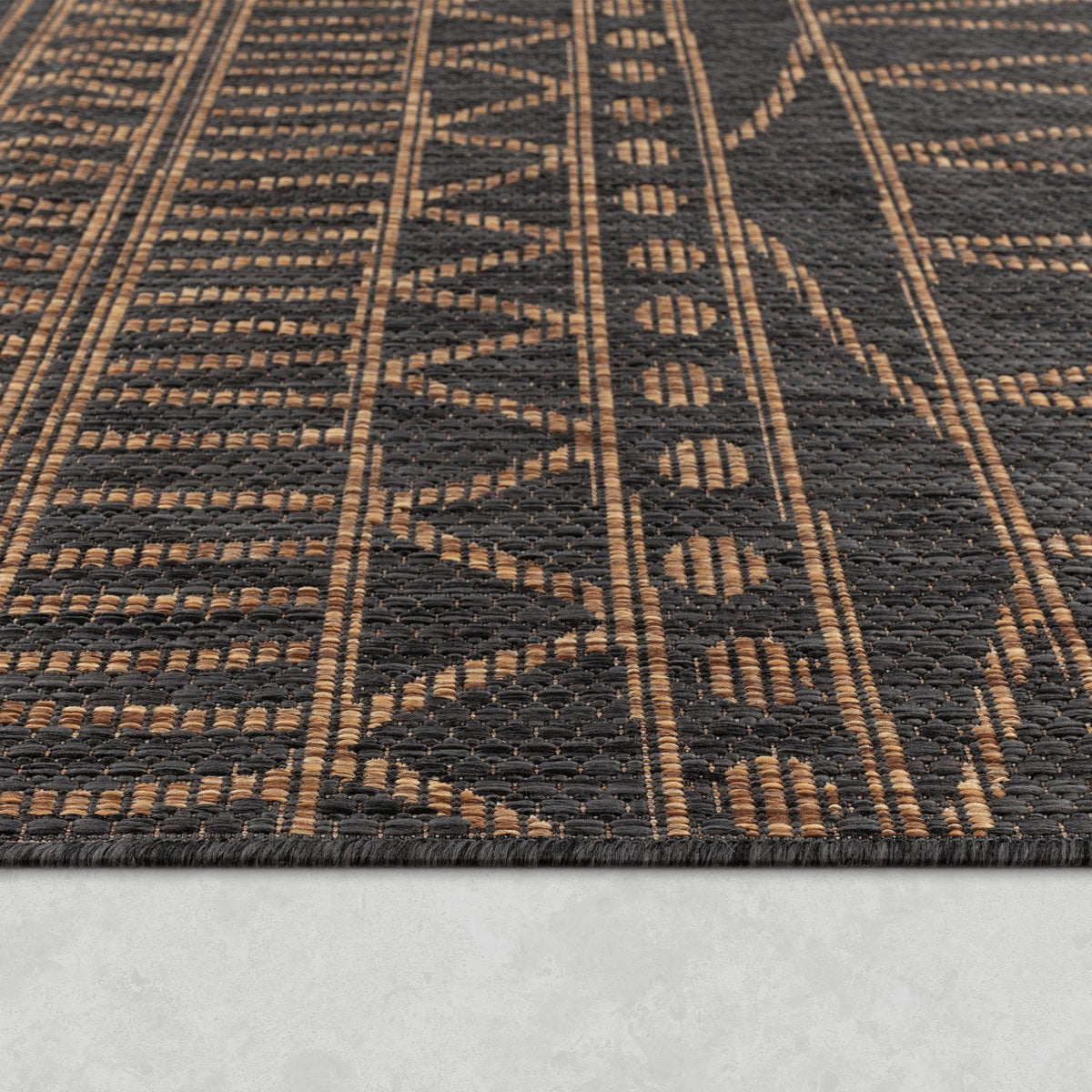 Indoor &amp; Outdoor Rug Modern Ethnic Pattern