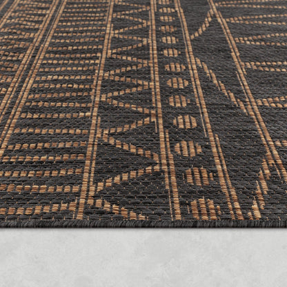 Indoor &amp; Outdoor Rug Modern Ethnic Pattern