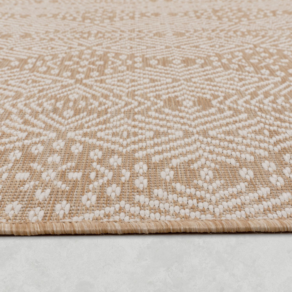Indoor &amp; Outdoor Rug Captera with Aztec Pattern