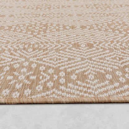 Indoor &amp; Outdoor Rug Captera with Aztec Pattern