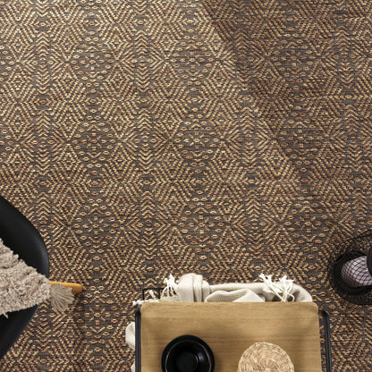 Indoor &amp; Outdoor Rug Captera with Aztec Pattern