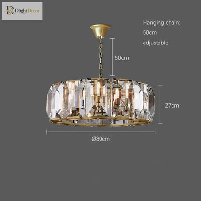 Timeless LED Crystal Chandelier | Dining Room Lighting