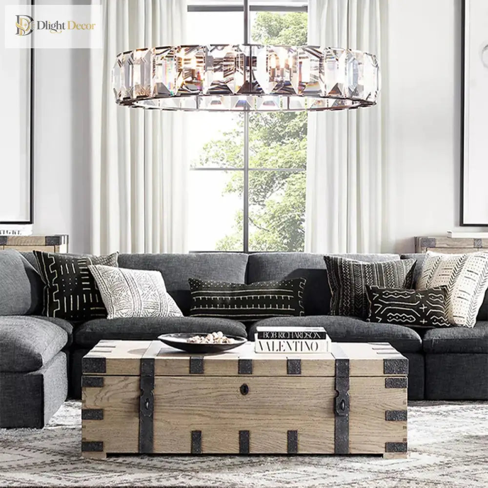 Timeless LED Crystal Chandelier | Dining Room Lighting