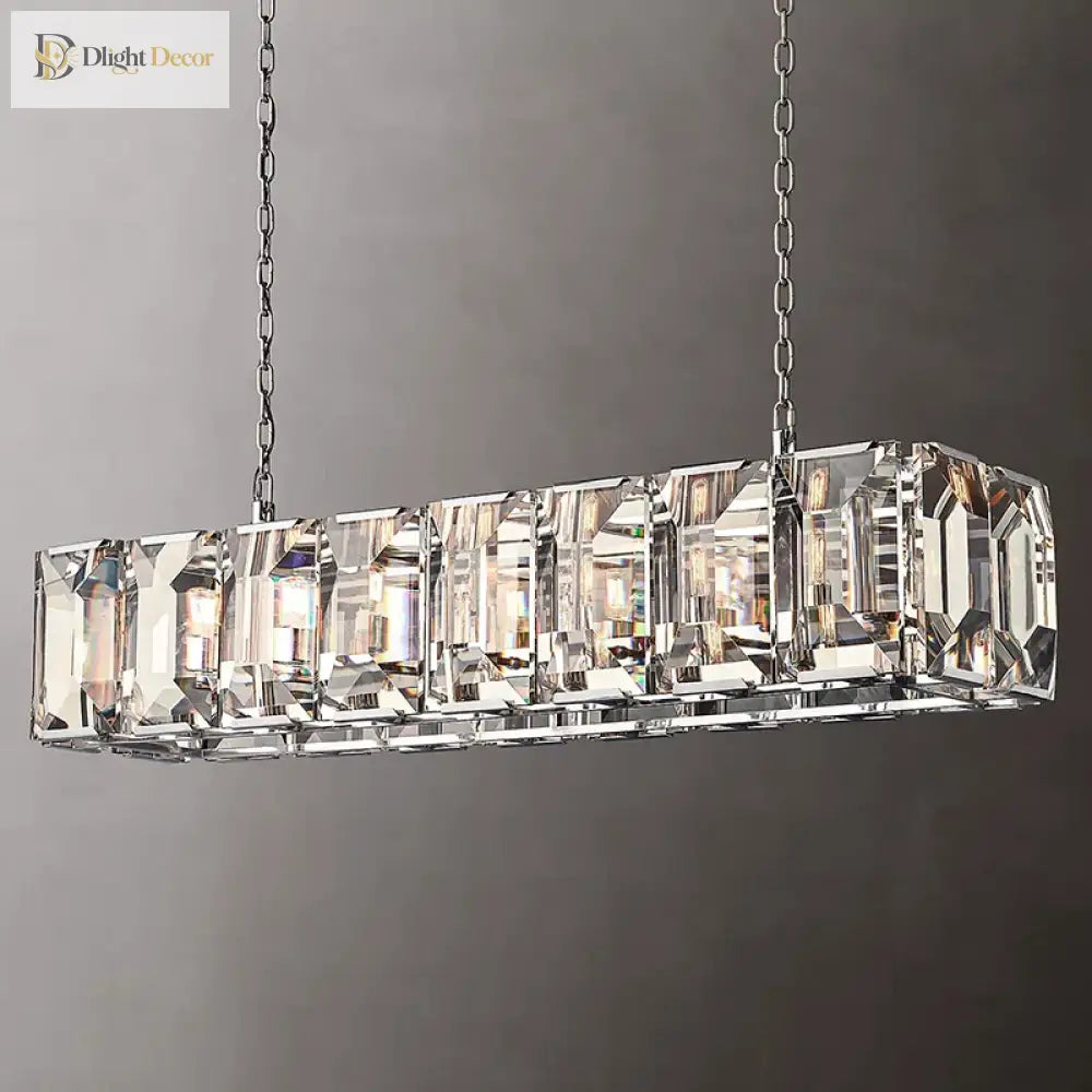 Timeless LED Crystal Chandelier | Dining Room Lighting