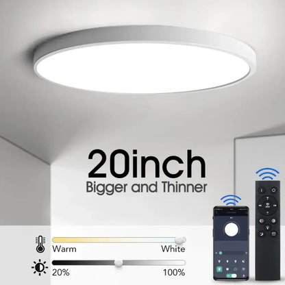 Ultra LED Dimmable Ceiling Light | Modern Interior Lighting
