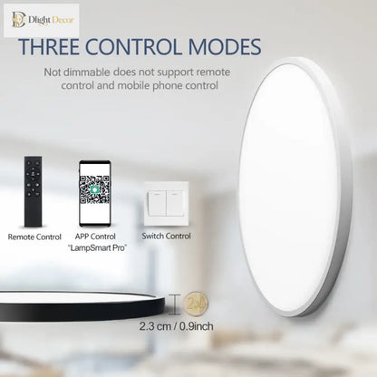 Ultra LED Dimmable Ceiling Light | Modern Interior Lighting