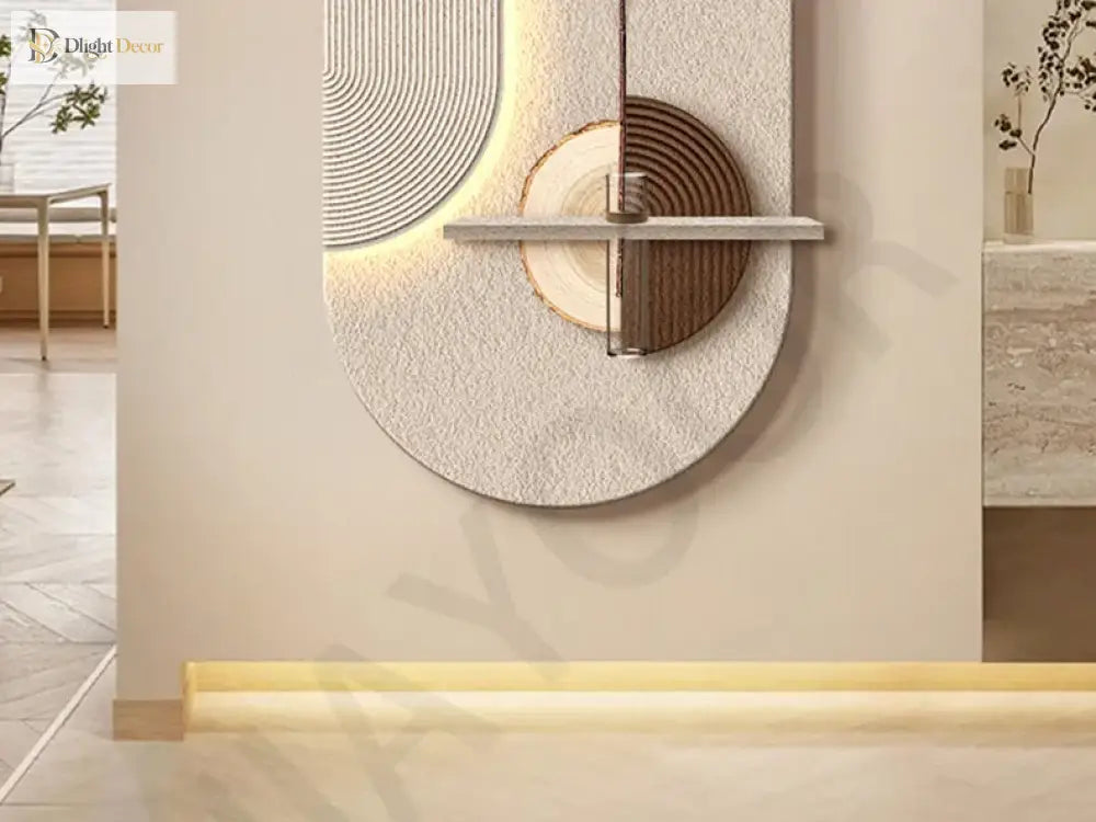 Vase LED Wall Art Light | Modern Hallway &amp; Entry Lighting