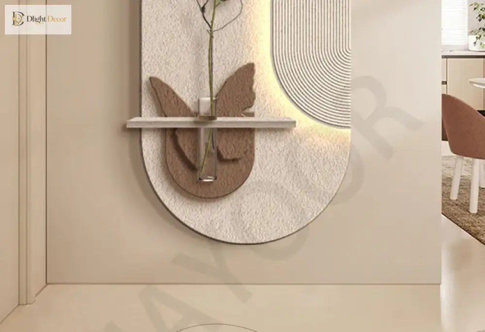 Vase LED Wall Art Light | Modern Hallway &amp; Entry Lighting