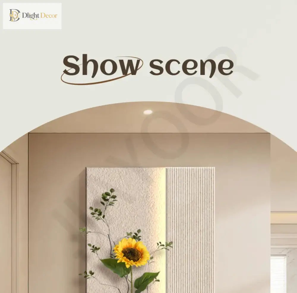 Vase LED Wall Art Light | Modern Hallway &amp; Entry Lighting
