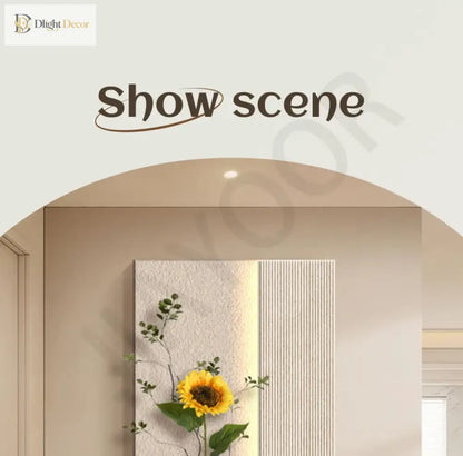 Vase LED Wall Art Light | Modern Hallway &amp; Entry Lighting