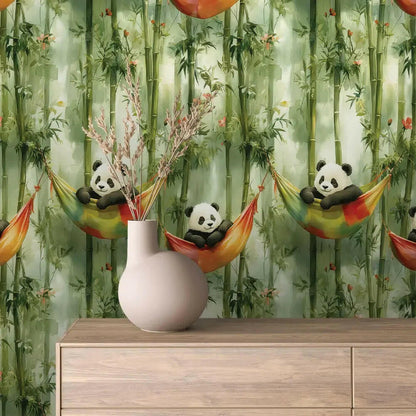 Serene Panda Hammock Haven