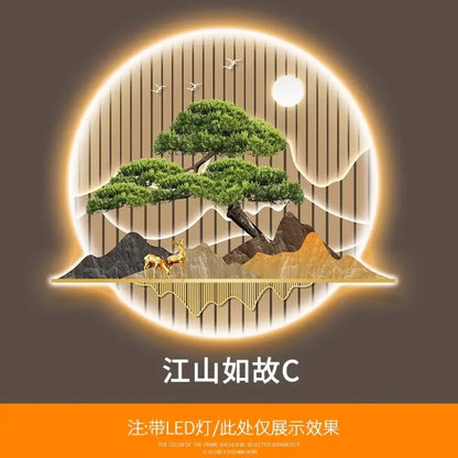 Wealth LED Wall Art Light | Modern Interior Home Lighting