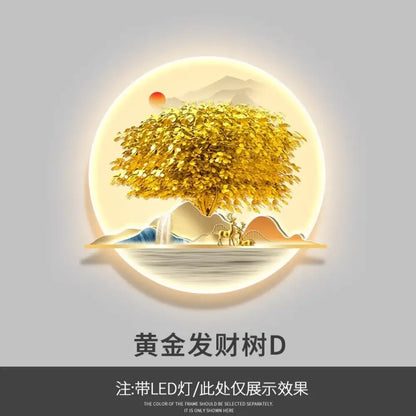 Wealth LED Wall Art Light | Modern Interior Home Lighting