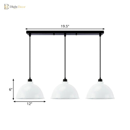 Willa 3-Light Pendant Light | Modern Dining Room Lighting