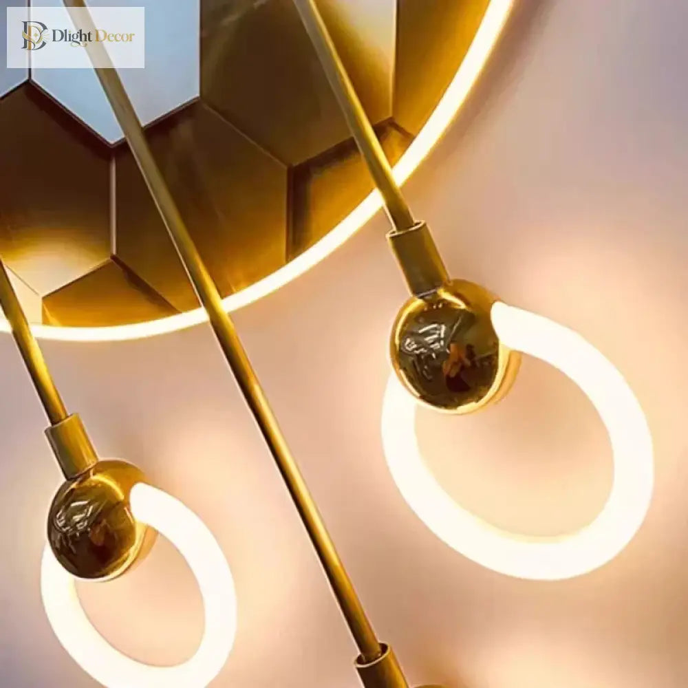 Wood LED Wall Art Light | Modern Interior Home Lighting