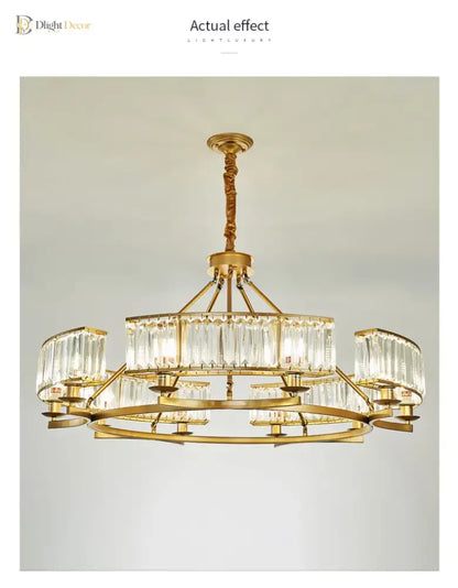 Zoe K9 Modern Crystal Chandelier | Dining Room Lighting